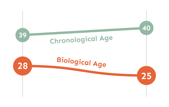 Results through time graph