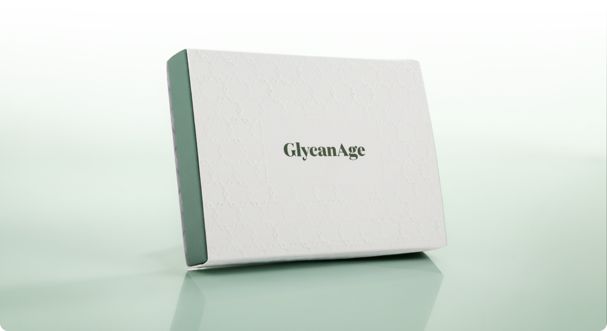 GlycanAge at-home test kit