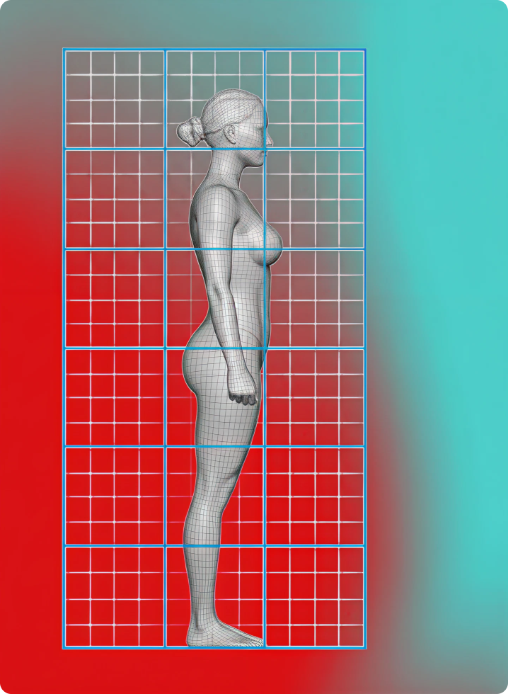 3D body scan avatar