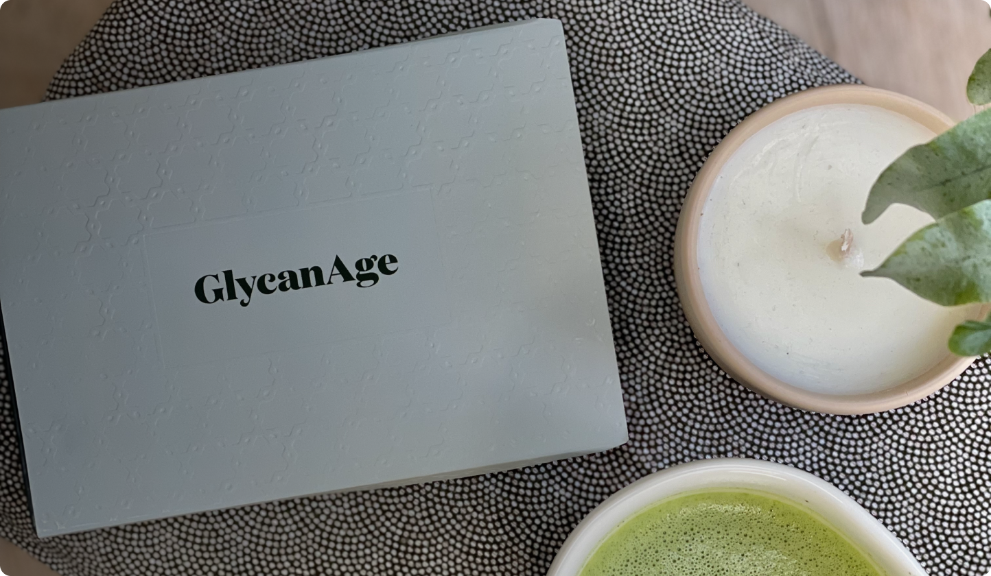 GlycanAge at-home test kit